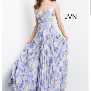 JVN Floral Maxi Dress - Lavender and Lemon
